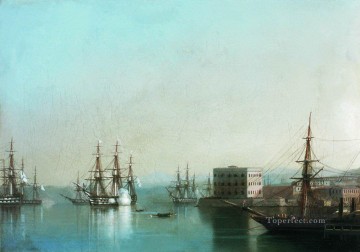 セヴァストポリ襲撃 1852 ロマンチックなイワン・アイヴァゾフスキー ロシア Oil Paintings